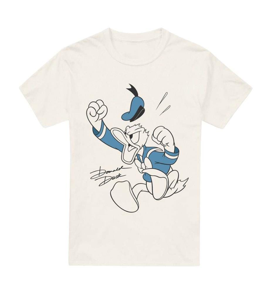 T-Shirt Donald Duck Tantrum - Naturel