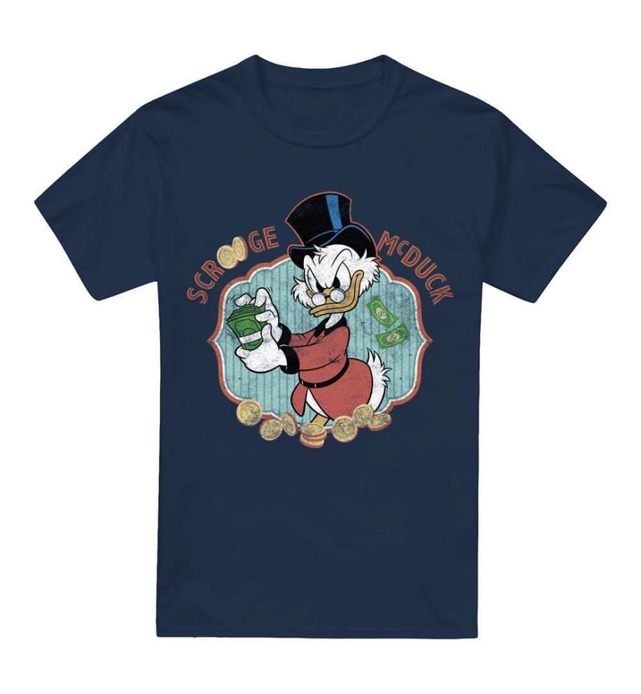 T-Shirt Scrooge Cash McDuck - Marine