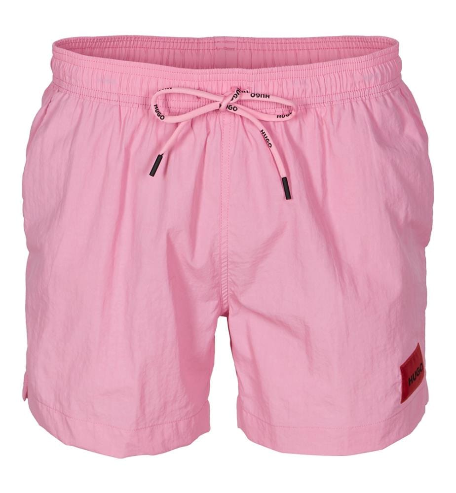 Short de Bain Dominica - Rose Clair et Rouge