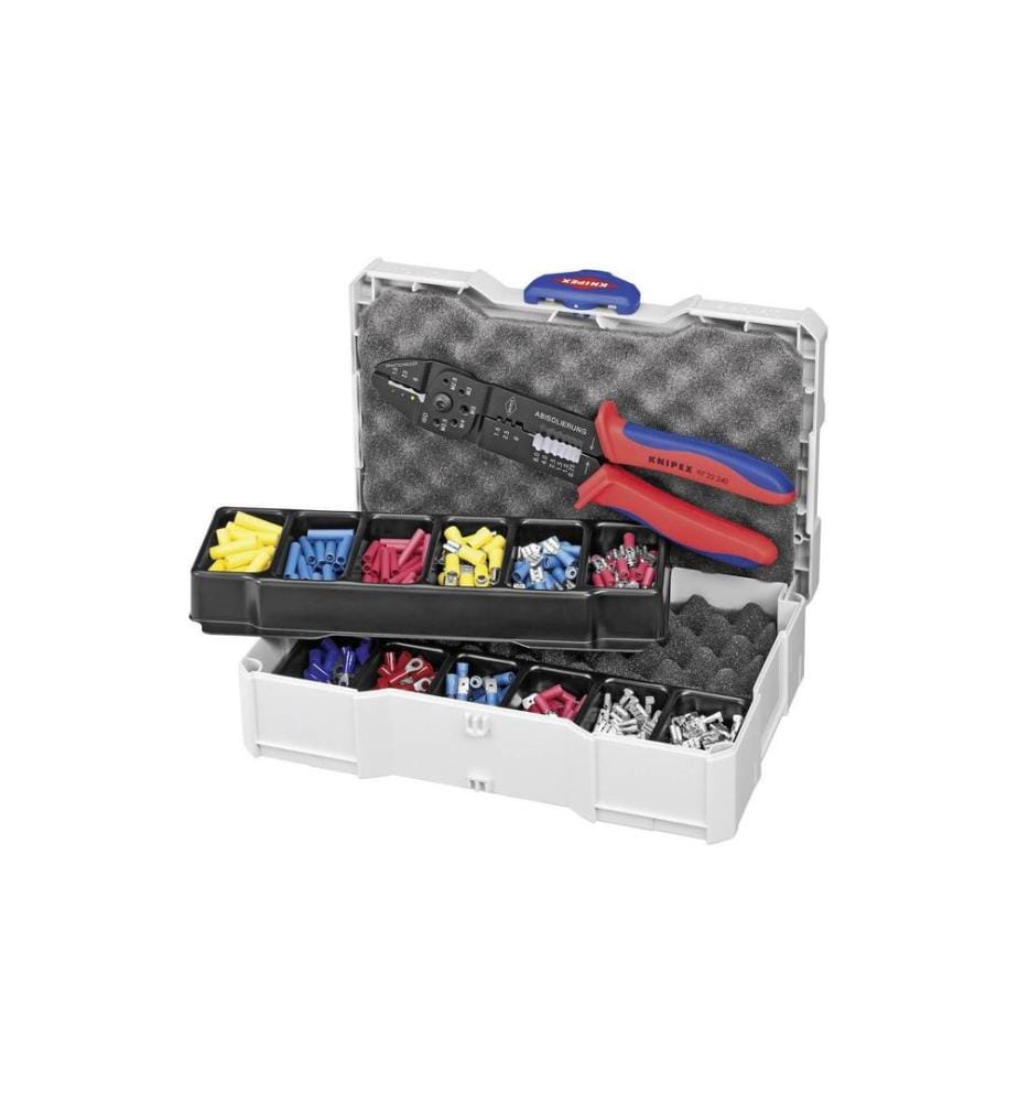 KNIPEX - Assortiment de sertissage pour connecteur de câble