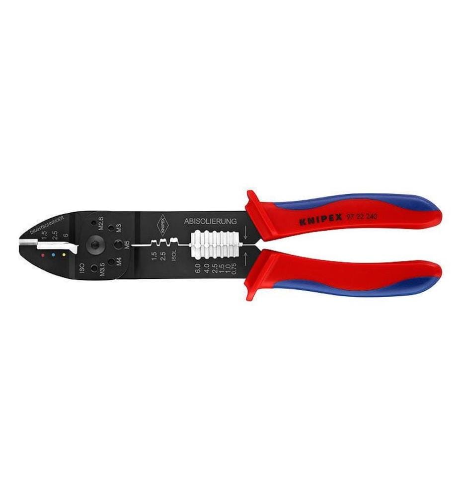 KNIPEX - Pince à sertir 240 mm Ovale, F-Crimp