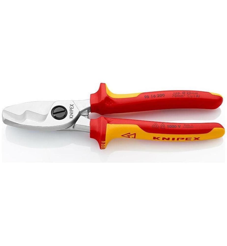 KNIPEX - Coupe-câble 200 mm 1000 V chromé