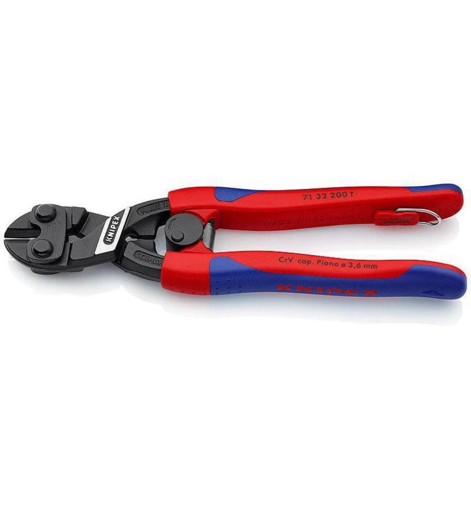 KNIPEX - Coupe-boulon CoBolt 200 mm avec ouverture, oeillet