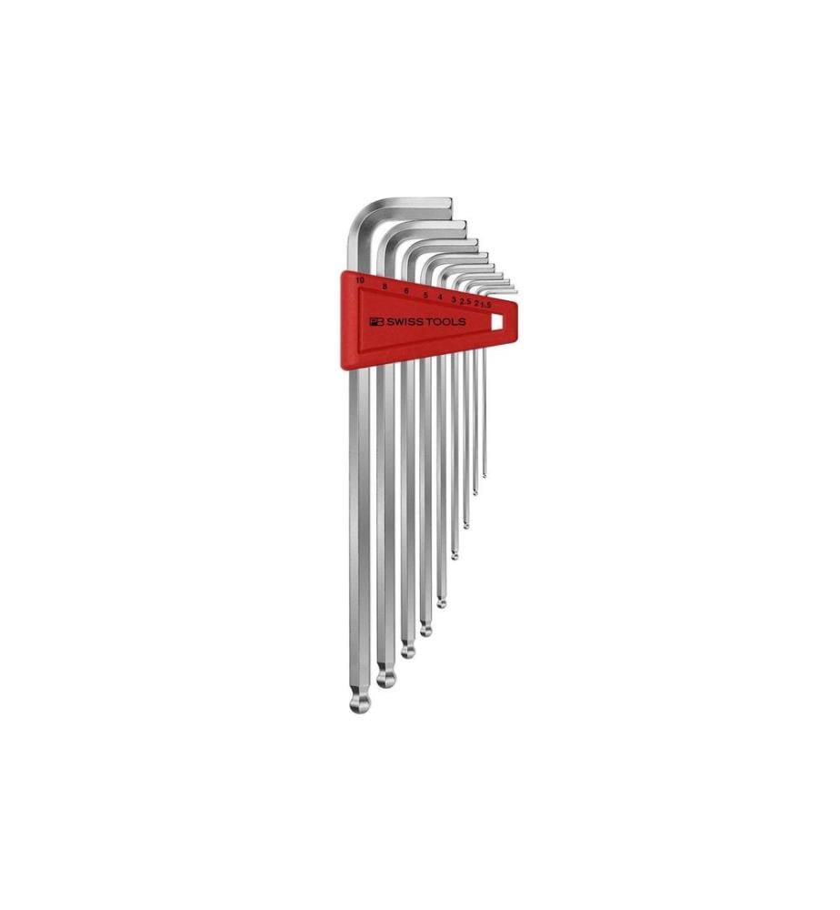 PB Swiss Tools - Jeux de clés coudées 1.5-10 mm Six pans creux