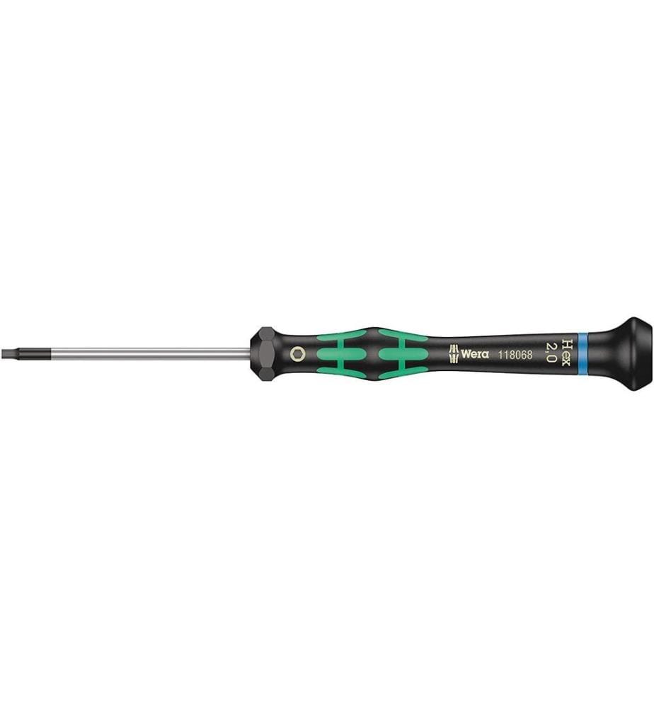 WERA - Tournevis 2054 Hex-Plus 2.0 x 60 mm Six pans creux