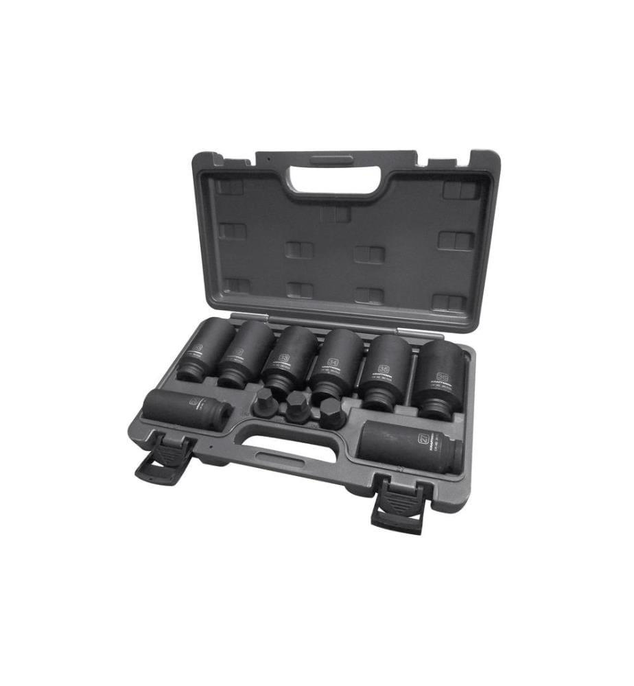 KRAFTWERK - Kits de douilles à enfoncer 1/2 11 pièces, 12 côtés