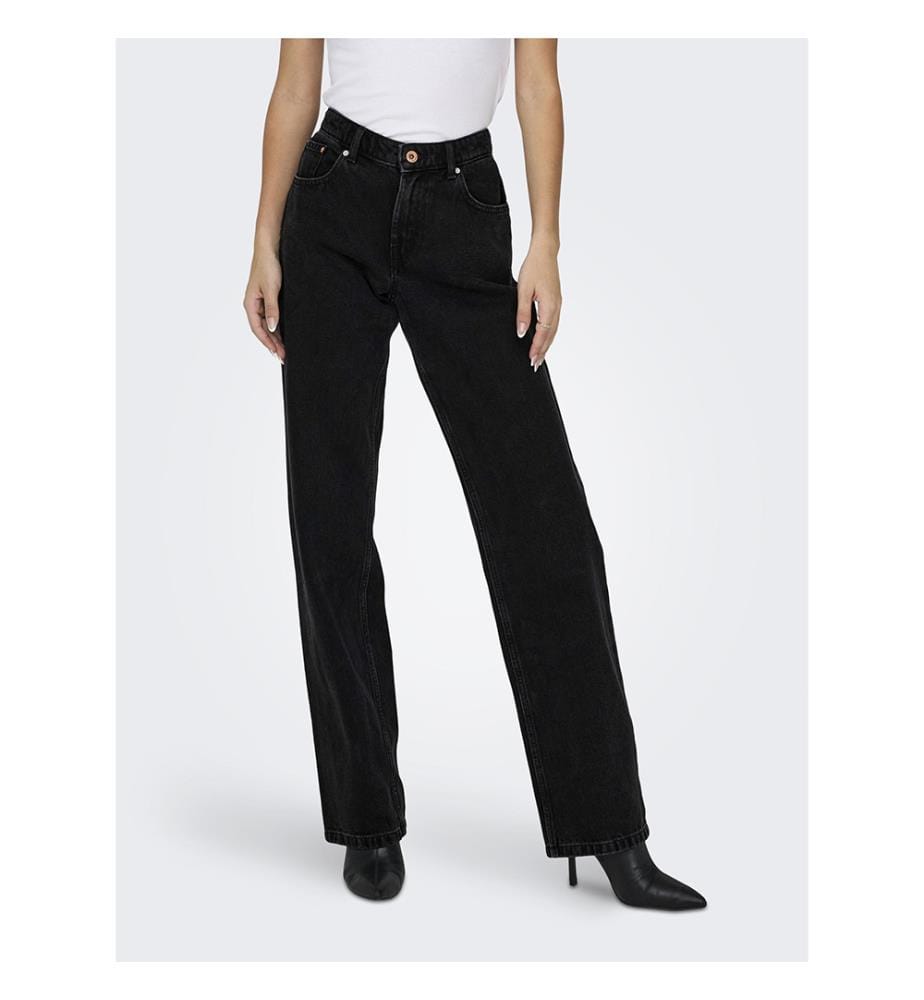 Jean Wide Fit - Noir