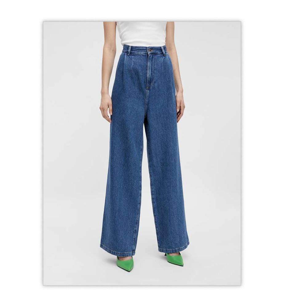 Jean - Denim bleu moyen