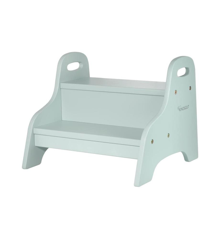 KINDSGUT - Escabeau Marchepied en bois Aqua