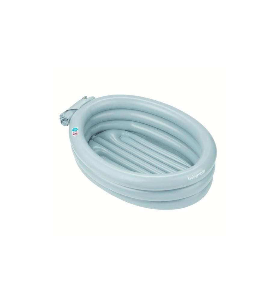 BABYMOOV - Baignoire pour bébé Aqua Dots Gris/Bleu clair