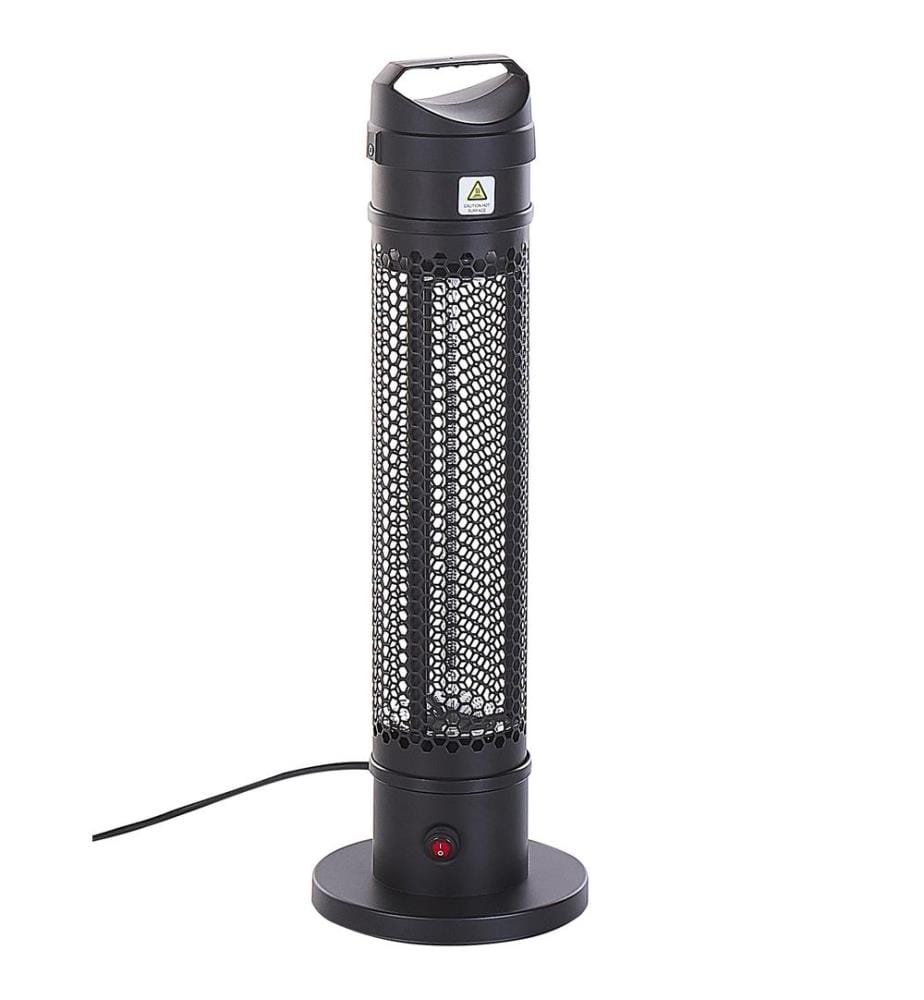 Chauffage de terrasse infrarouge autoportant KRAKATOA 1000 W Noir