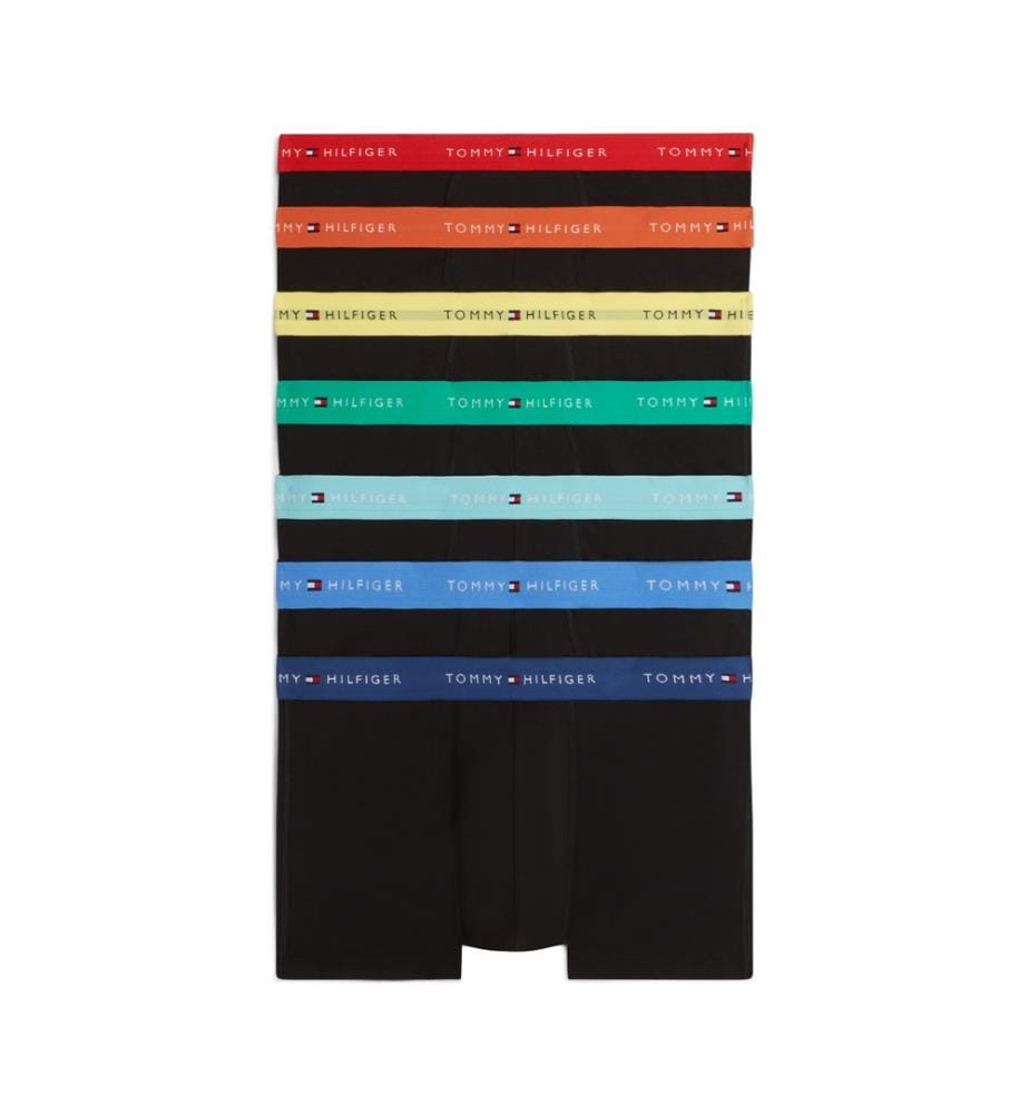 Lot de 7 Boxers Signature - Noir et Multicolore