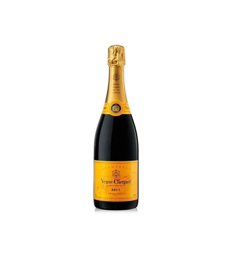 Lot de 6 Champagne Veuve Clicquot Ponsardin Carte Jaune (sans étui) Blanc - 75 cl
