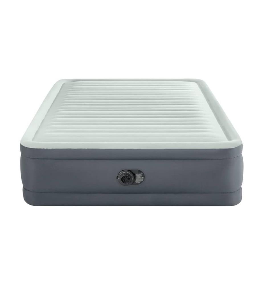 Lit Gonflable PremAire Queen Size 152 x 203 x 46 cm - Blanc et Gris