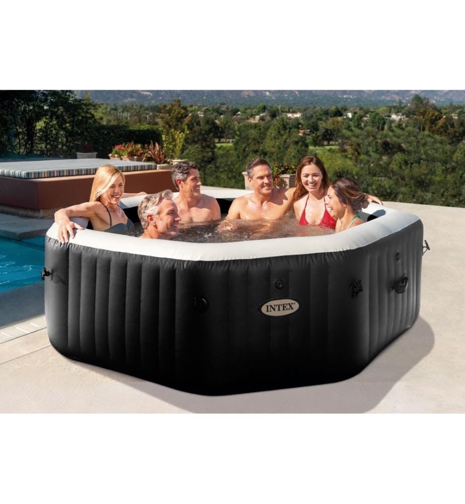 Spa octogonal Combo noir Onyx pour 6 personnes