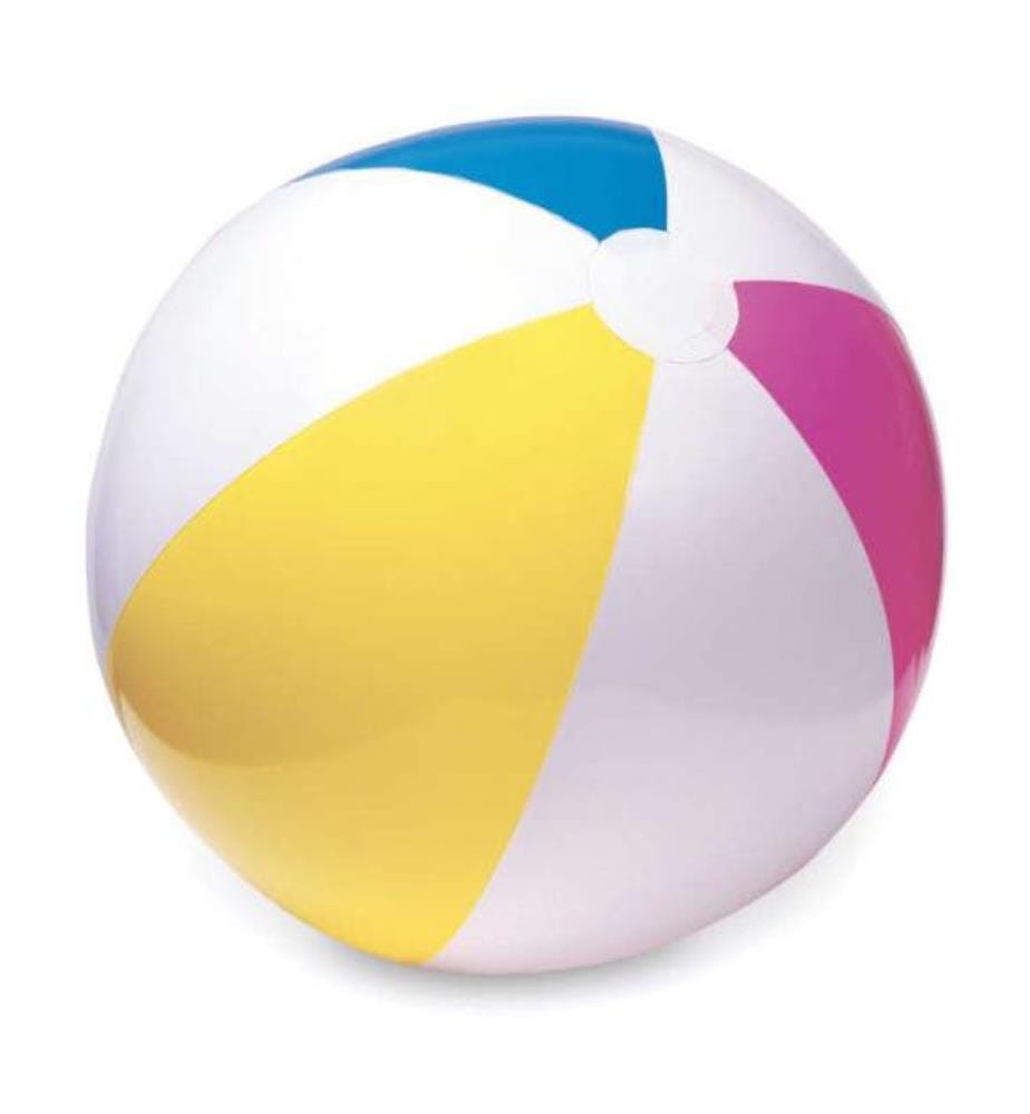 Ballon de plage Glossy 61 cm - Multicolore