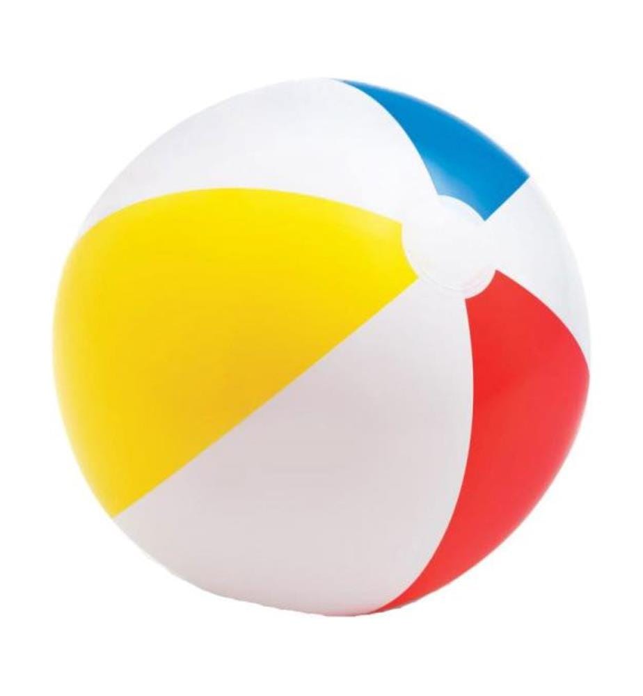 Ballon gonflable colorées D 51 cm - Multicolore
