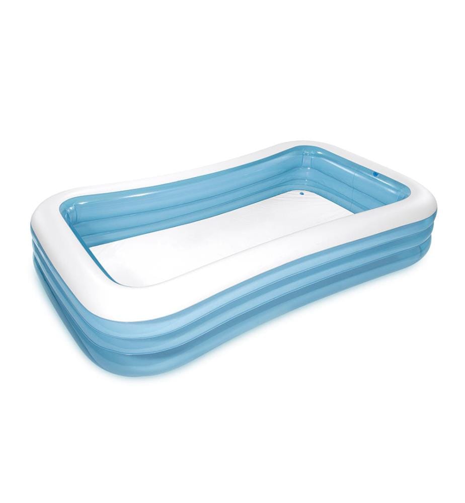 Centre de natation gonflable familial - Bleu