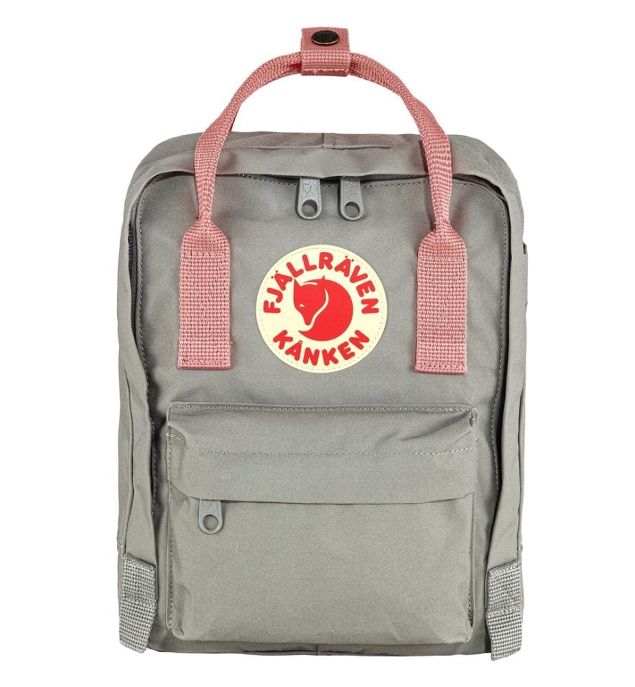 Sac à Dos Kanken Mini - Gris et Rose