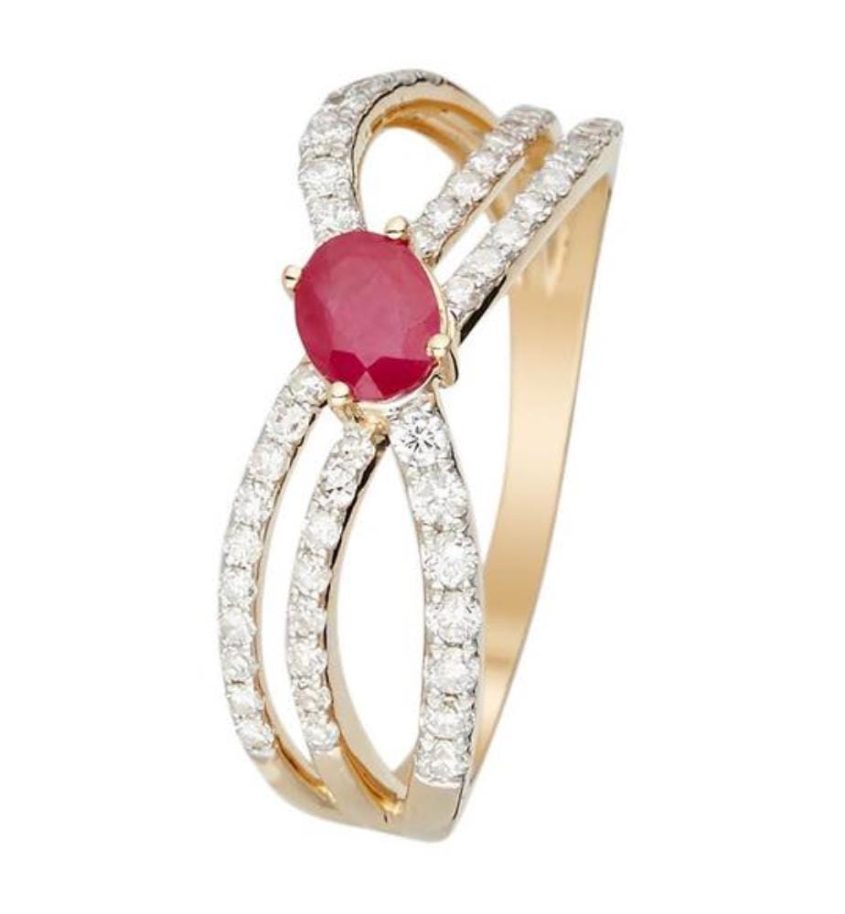 Bague Marvelous Rubis - Or Jaune 375/1000
