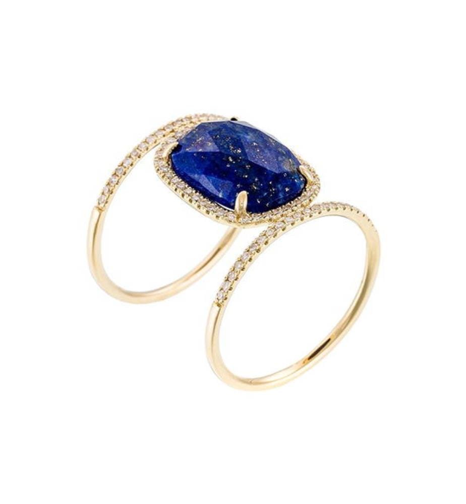Bague Middle stone - Or Jaune 375/1000
