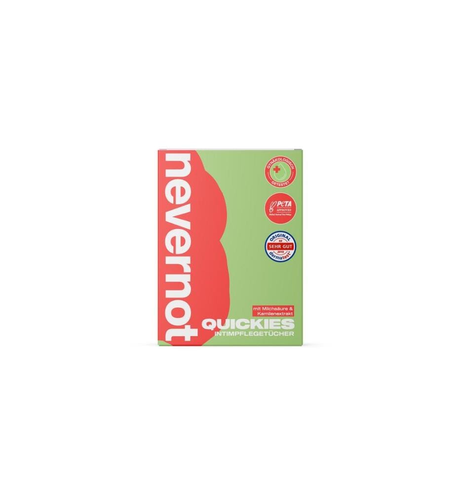 nevernot - Soin intime Quickies Intimate Wipes 7 pièces