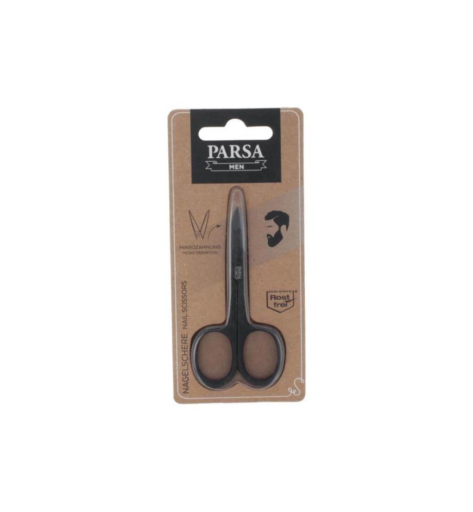 Parsa Beauty - Ciseaux à ongles pour hommes Noir