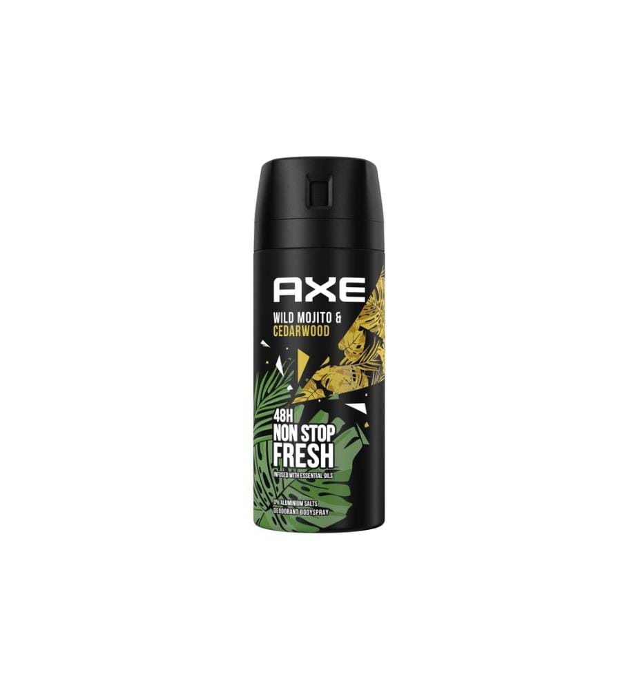 Axe - Déodorant en aérosol Green Mojito and Cedarwood 150 ml