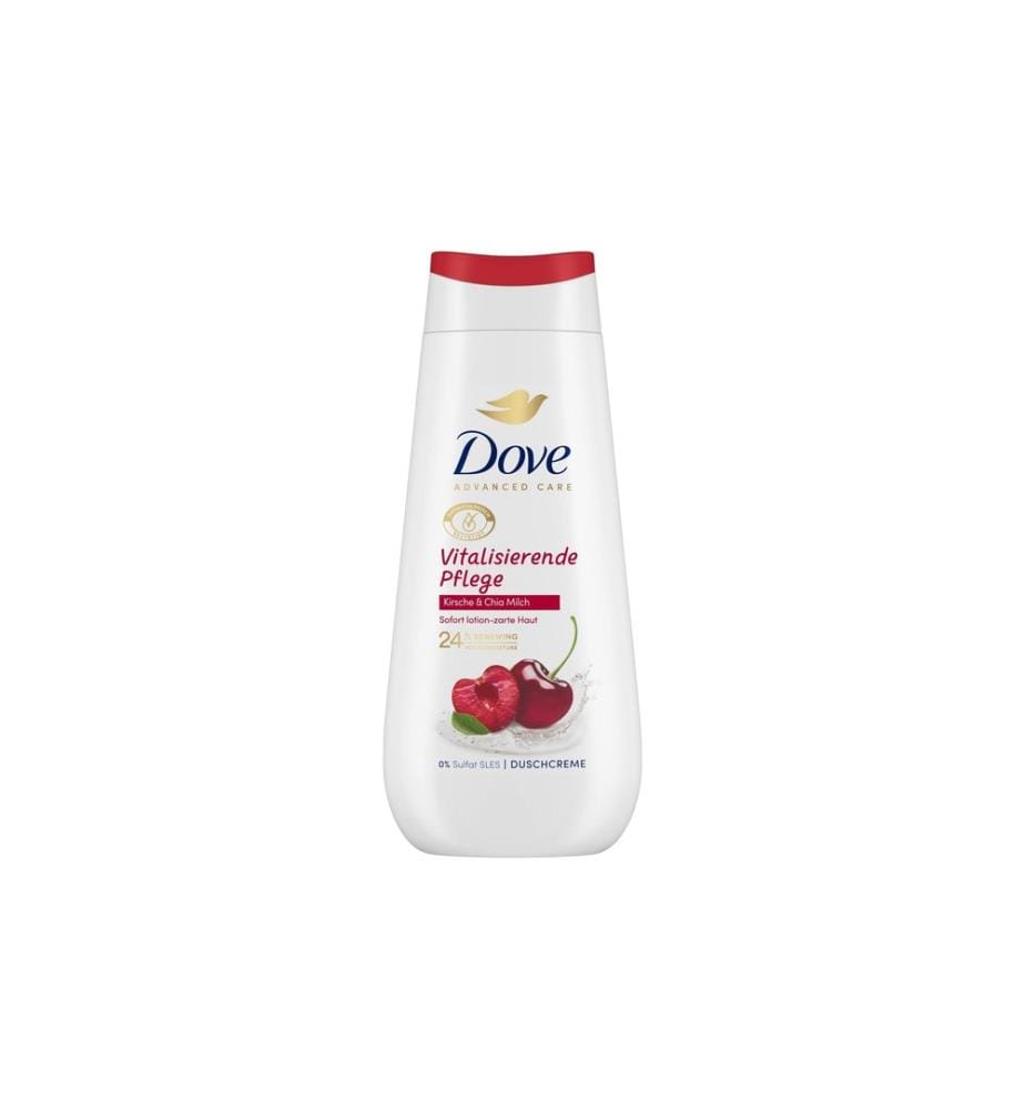 Dove - Soin douche Advanced Care Lait de cerise et de chia