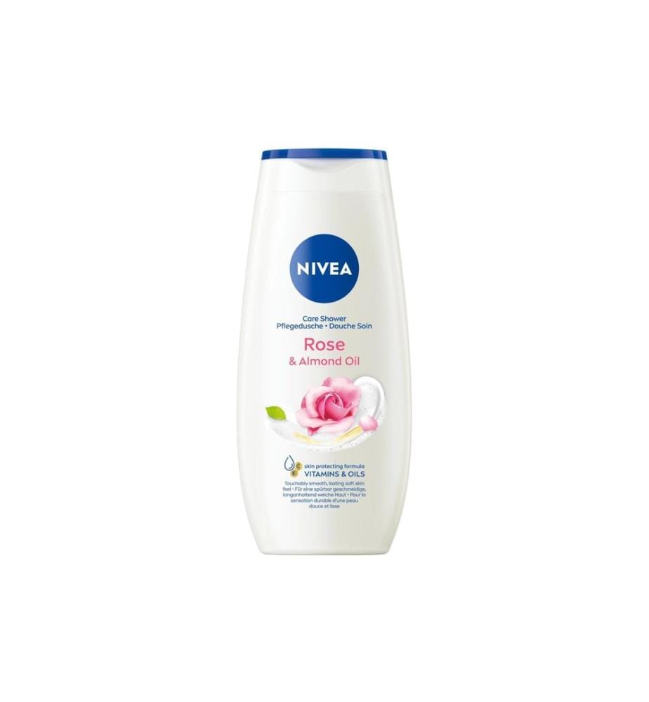 NIVEA - Douche de soin Rose et huile d'amande 250 ml