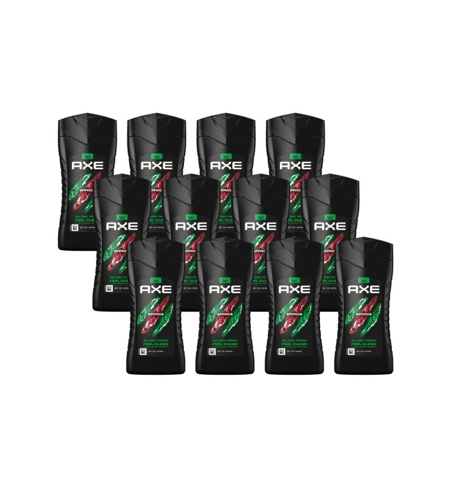 Axe - Gel douche Africa Carton de 12