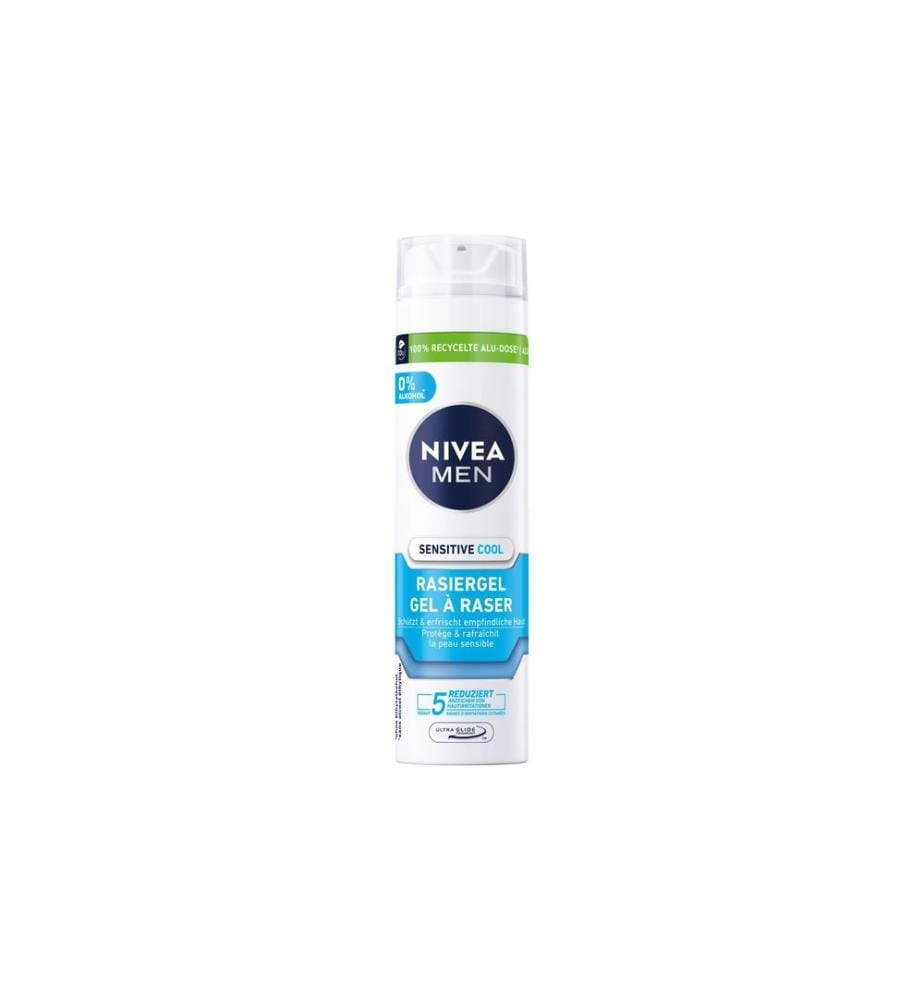 NIVEA MEN - Mousse à raser Sensitive Cool 200 ml