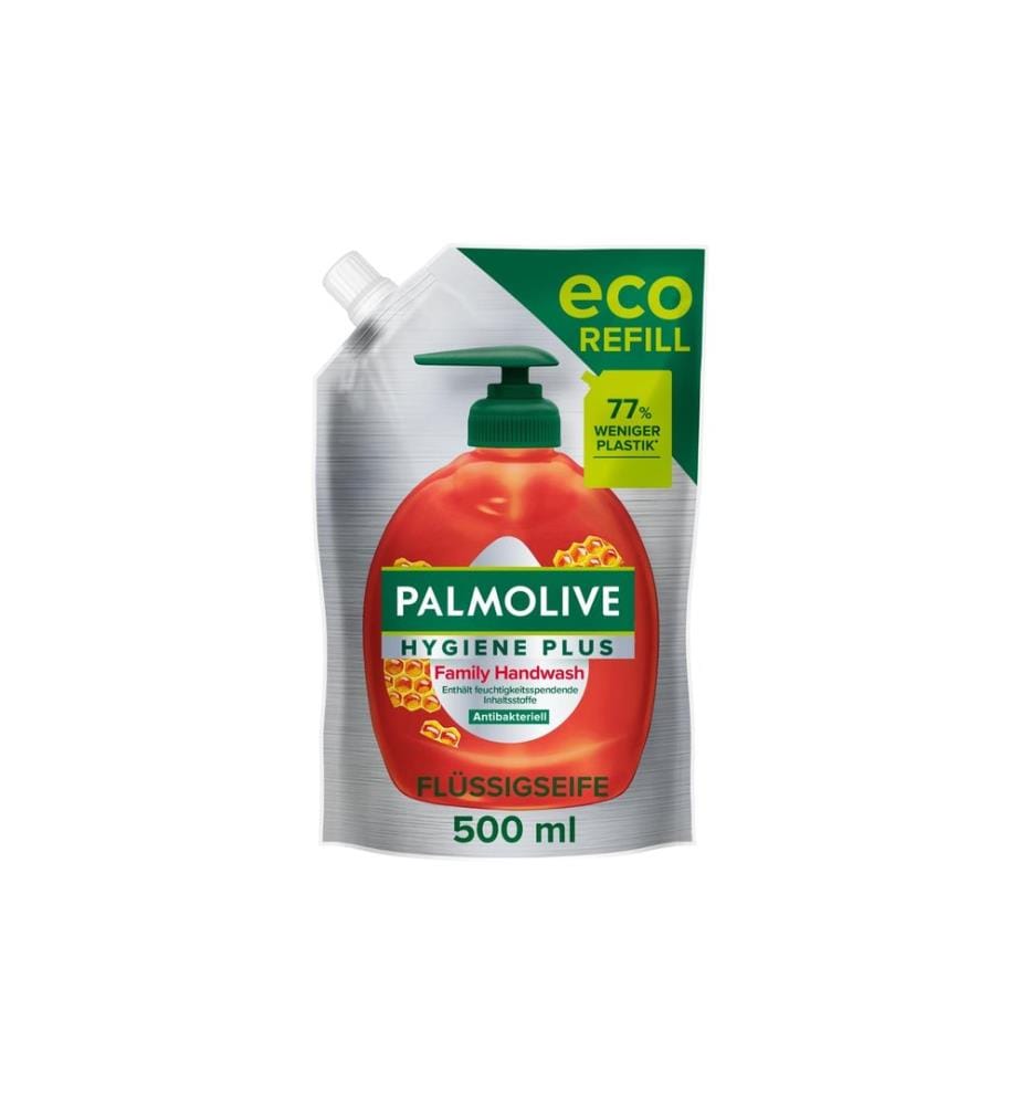 Palmolive - Savon liquide Hygiene-Plus Family Sachet de recharge de 500 ml