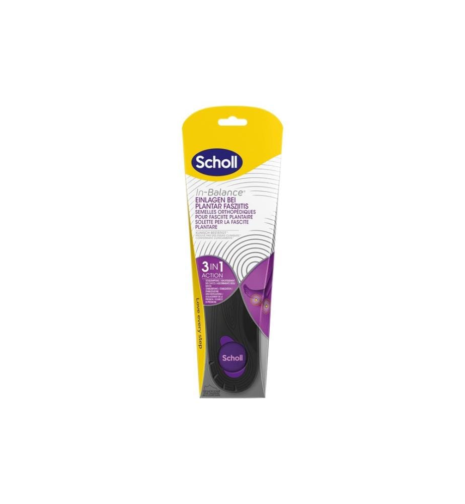 Scholl - Semelles intérieures In-Balance 42.5-45