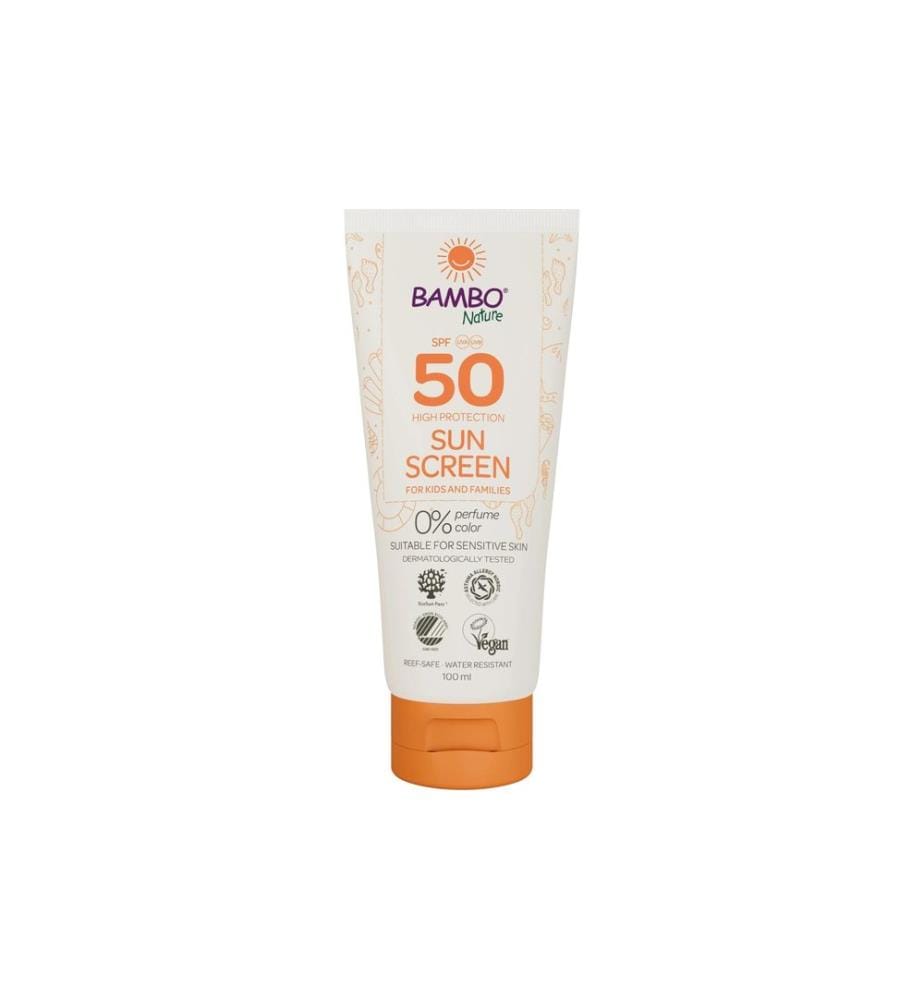 Bambo Nature - Crème solaire Nature sans parfum 100 ml