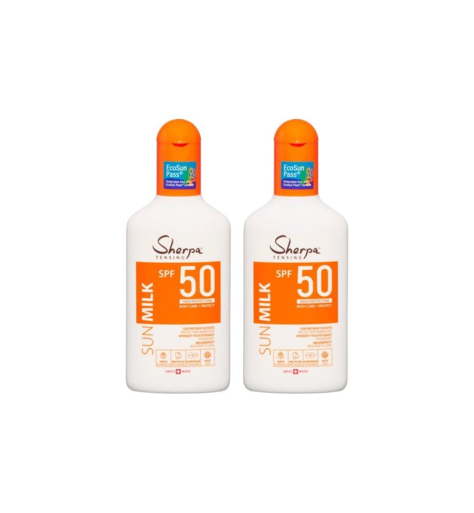 Sherpa Tensing - Lait solaire SPF 50 2 x 175 ml
