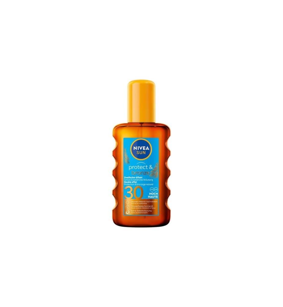 NIVEA SUN - Huile solaire Protect and Bronze SPF 30 200 ml