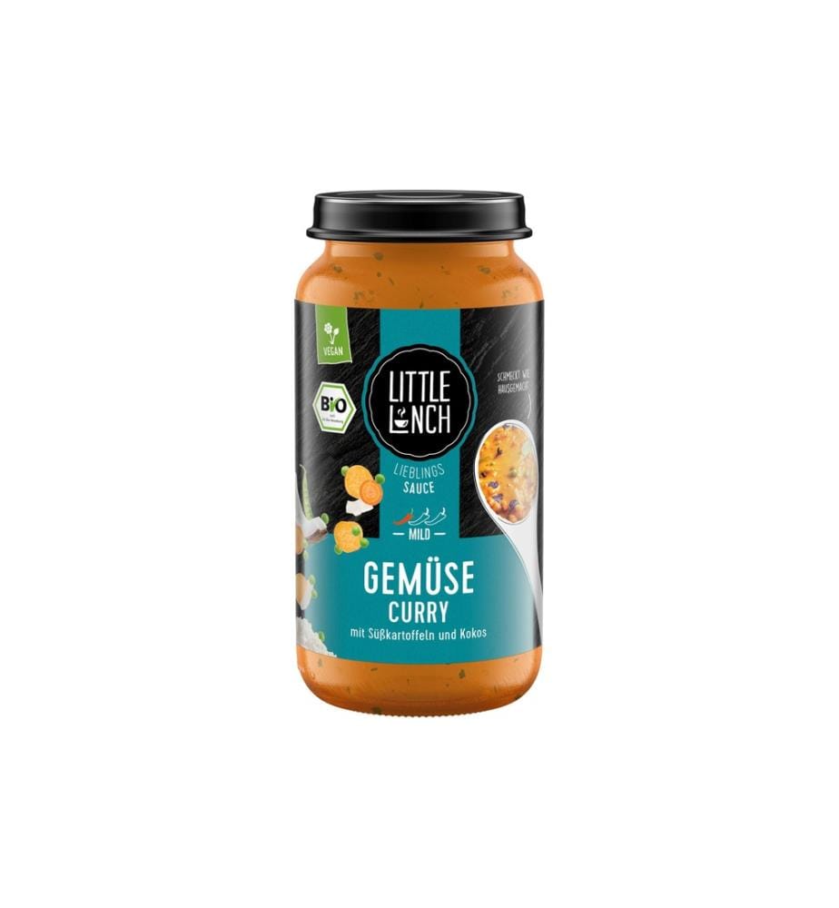 LITTLE LUNCH - Sauce biologique préférée Curry de légumes 250 g