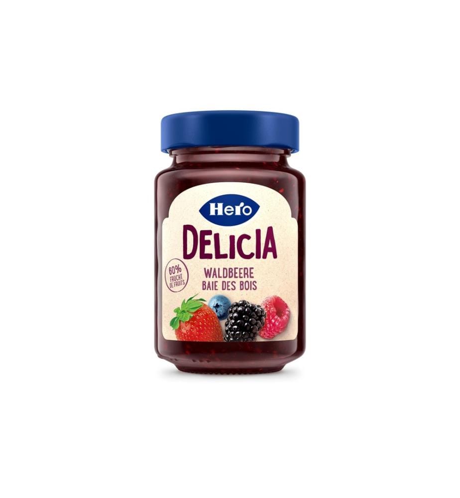 Hero - Pâte à tartiner Confiture de baies des bois 290 g
