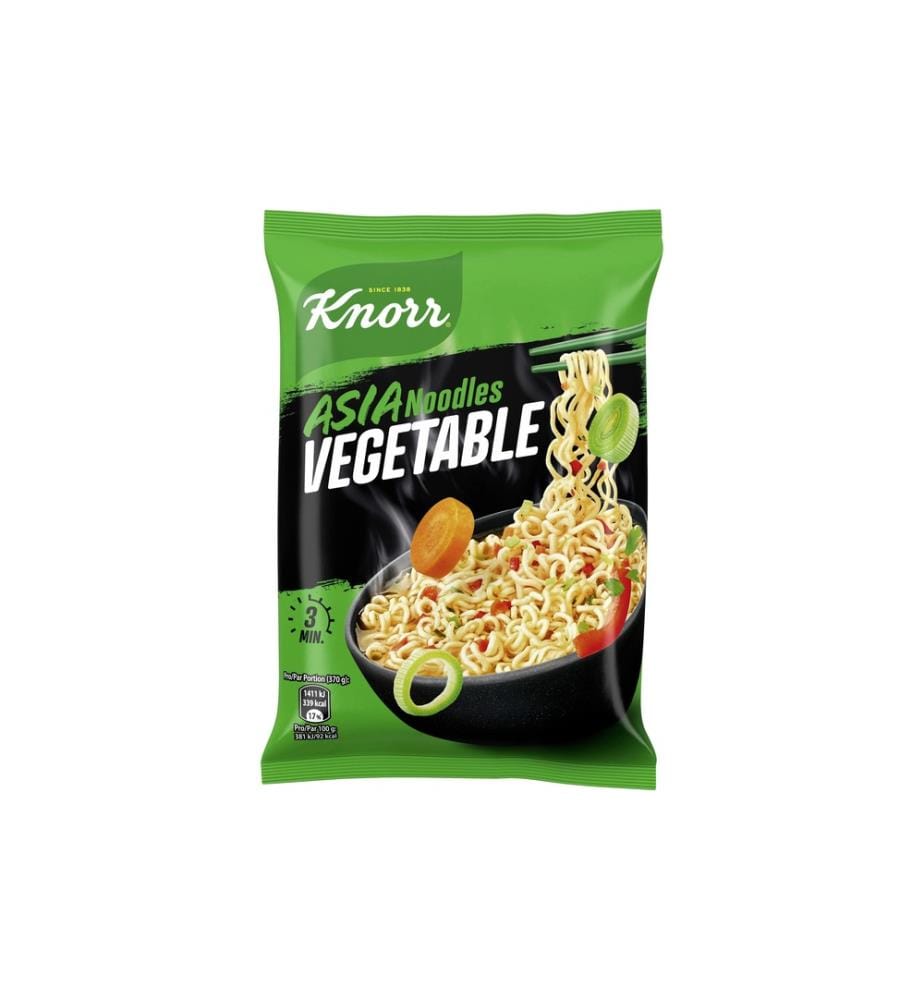 Knorr - Asia Instant Noodles soupe snack avec légumes 70 g