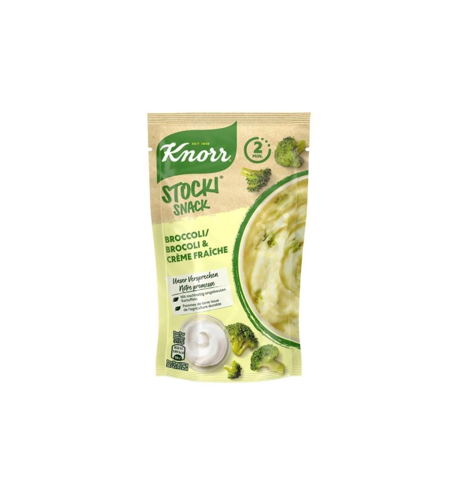 Knorr - Stocki Snack brocoli, crème fraîche & pommes de terre 45 g