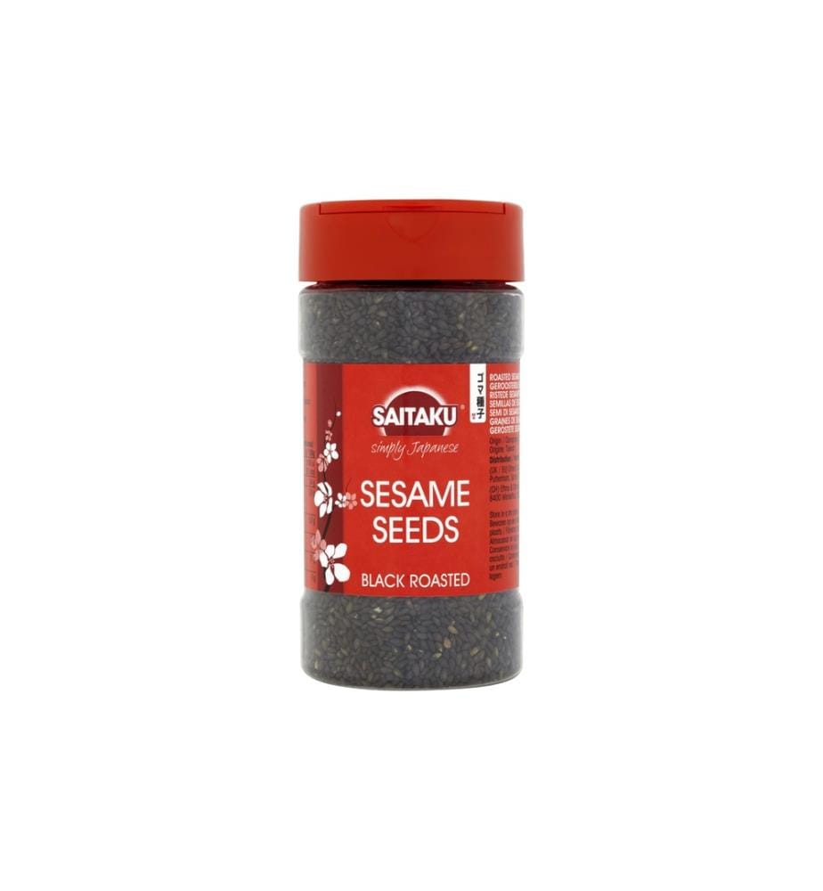SAITAKU - Sesame Seeds Black Roasted 95 g