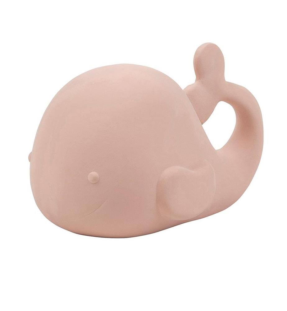Jouet de bain baleine rose