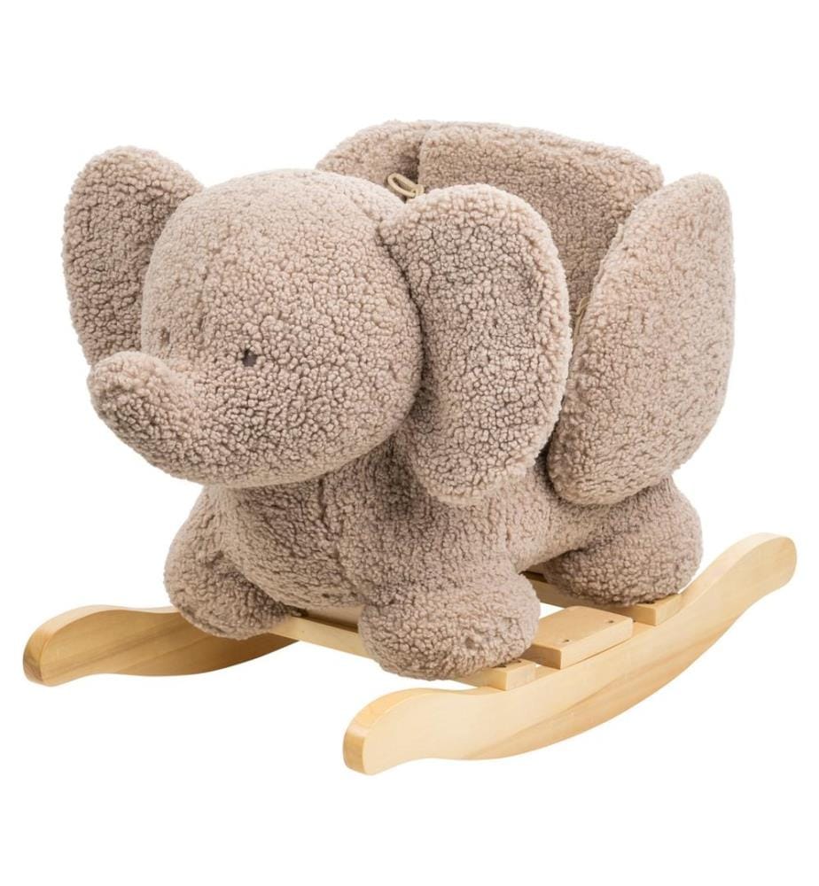 Lapidou Bascule Teddy Eléphant taupe
