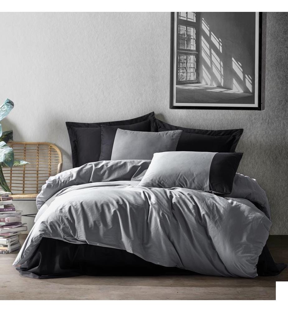 Housse de couette + Taie d'Oreiller 140 x 200 cm