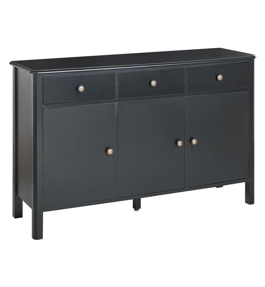 Commode 3 portes OLATE Noir