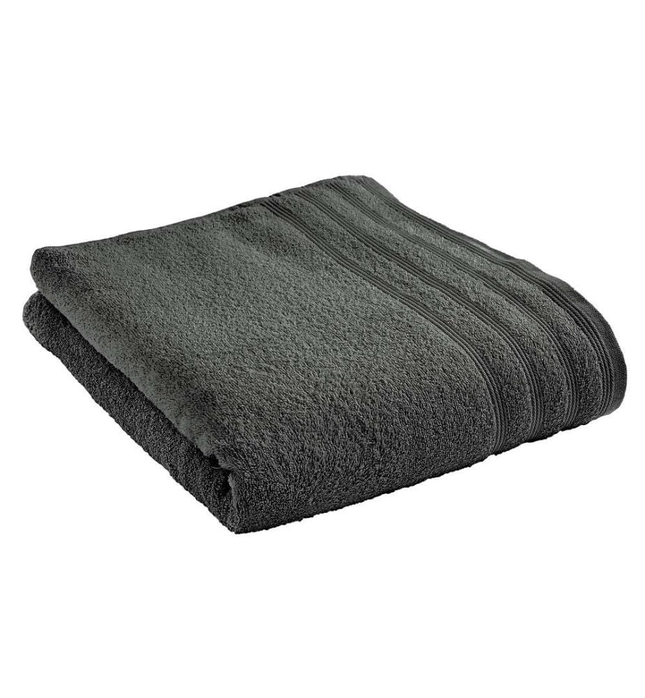 Drap de Bain "Spa" 100% Coton 90 x 150 cm Ardoise