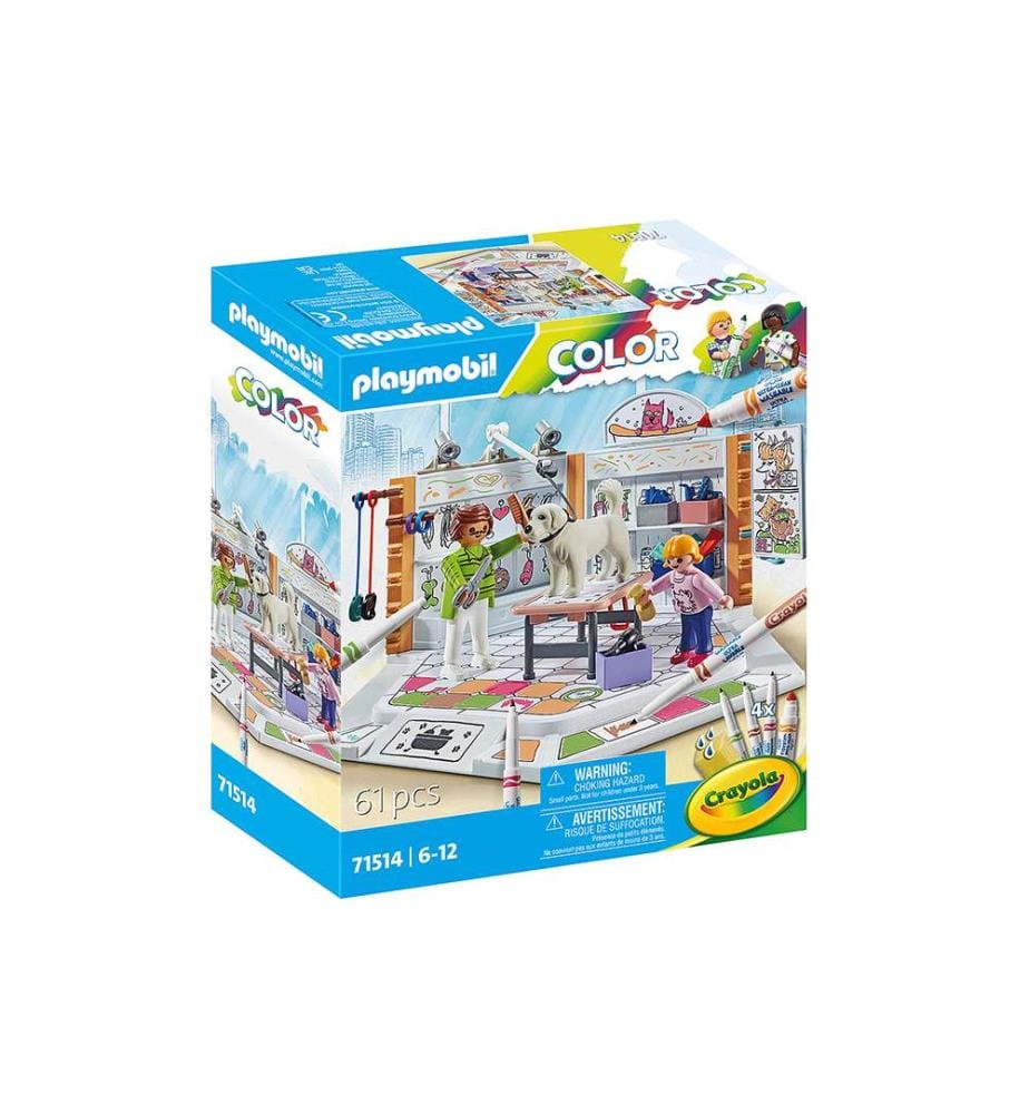 Playmobil Color Salon de toilettage - 71514