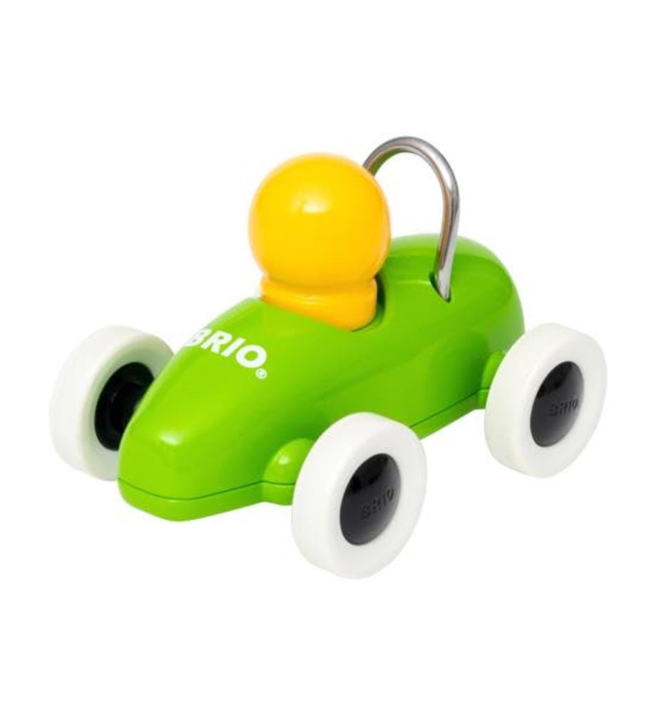 Voiture de course à rétrofriction - Vert