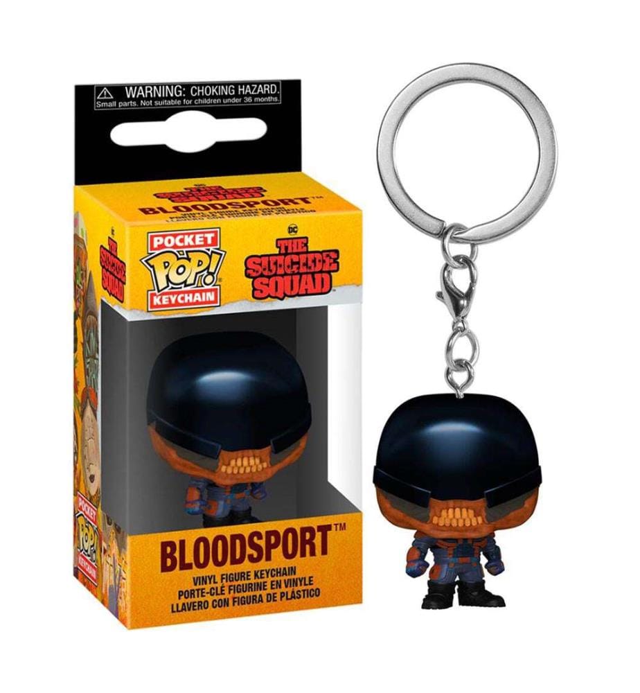 Porte-clé avec figurine Bloodsport - Pocket Pop DC Comics
